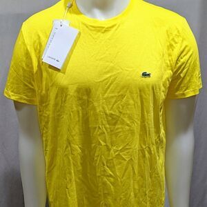 BNWT !!!! Men's Lacoste Crew Neck Pima Cotton Jersey T-Shirt